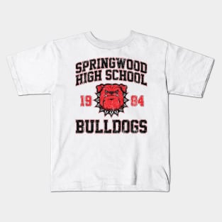 Springwood High School Bulldogs (Variant) Kids T-Shirt